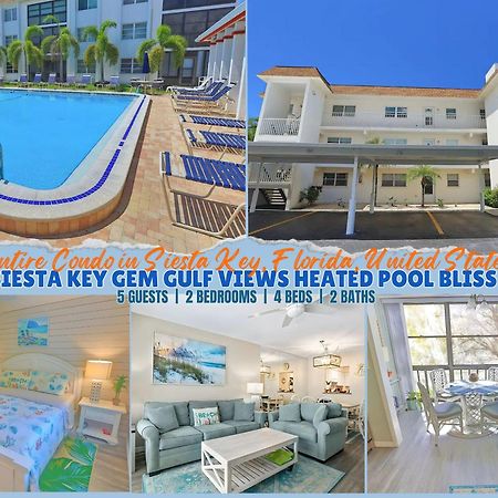Updated Condo With Pool, Walk To Crescent Beach & Restaurants! サラソータ エクステリア 写真